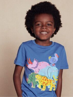 NWT Mini Boden Short Sleeve Riso T-Shirt